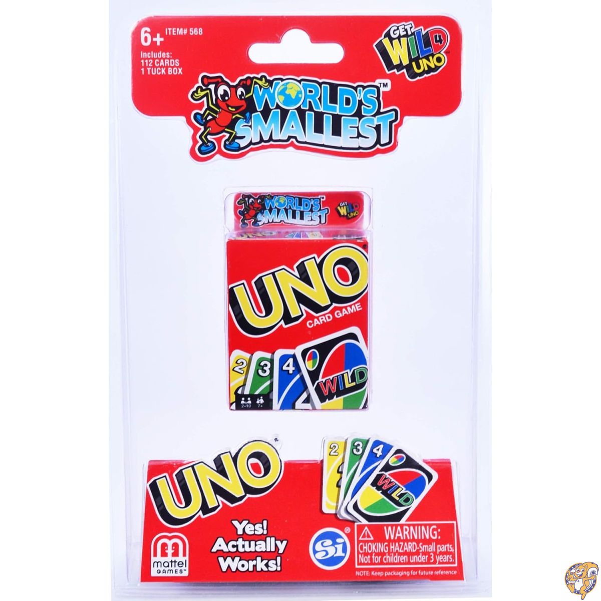 【クーポン配信中】World's Smallest 世界最小のウノカードゲーム