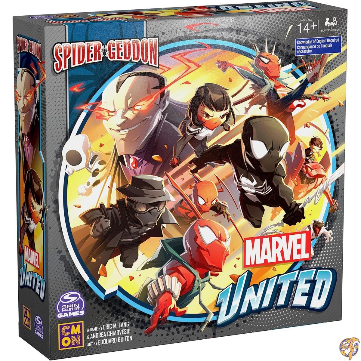 【ポイント2倍!15日】スピンマスターゲーム マーベル ユナイテッド スパイダーゲドン ストラテジー ボードゲーム コレクター収集品 フィギュア ゲーム ティーン向け