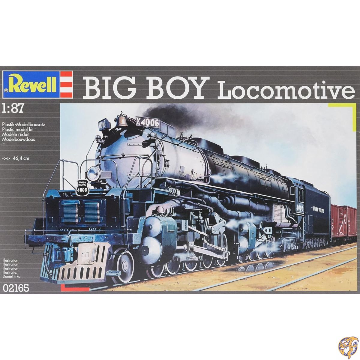 【クーポン配信中】ドイツレベル 1/87 BIG BOY ロコモーティブ 02165 プラモデル