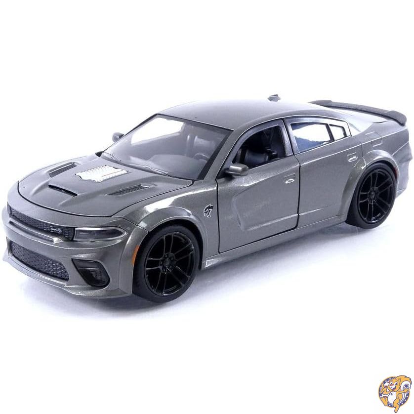 【クーポン配信中】ジャダトイズ(jada toys) Fast & Furious X 1:24 Dom's 2021 Dodge Charger SRT ヘルキャット ダイキャストカー 子供と大人のおもちゃ