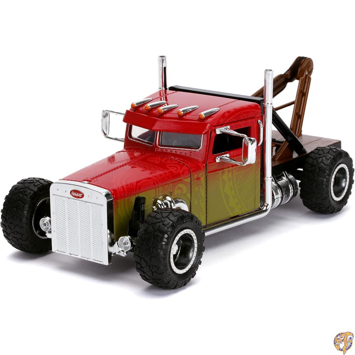 【クーポン配信中】JADA TOYS ミニカー 1/24サイズ F&F HOBBS&SHAW CUSTOM PETERBILT