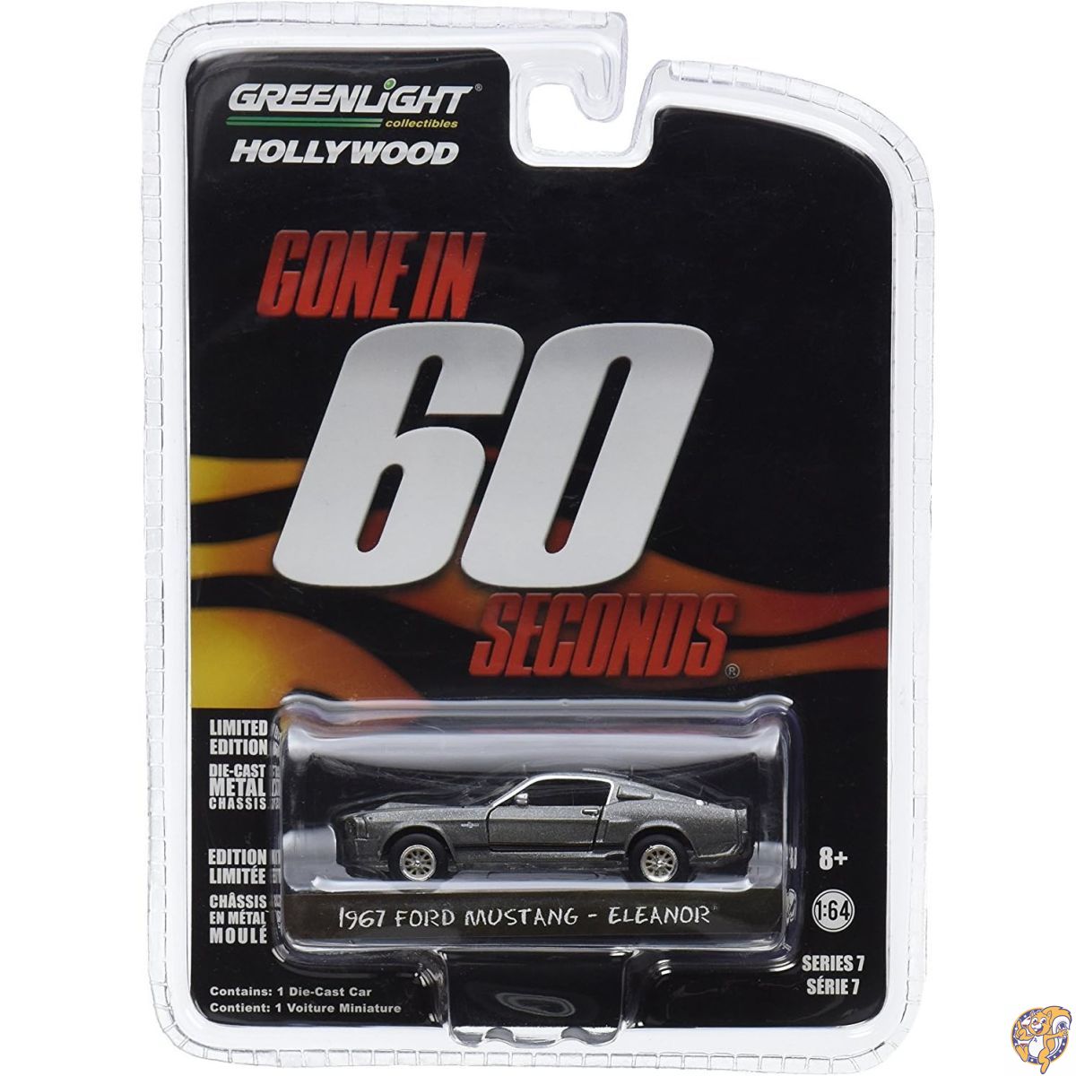 楽天市場】1/64 グリーンライト GREENLIGHT ELEANOR 1967 Ford Mustang