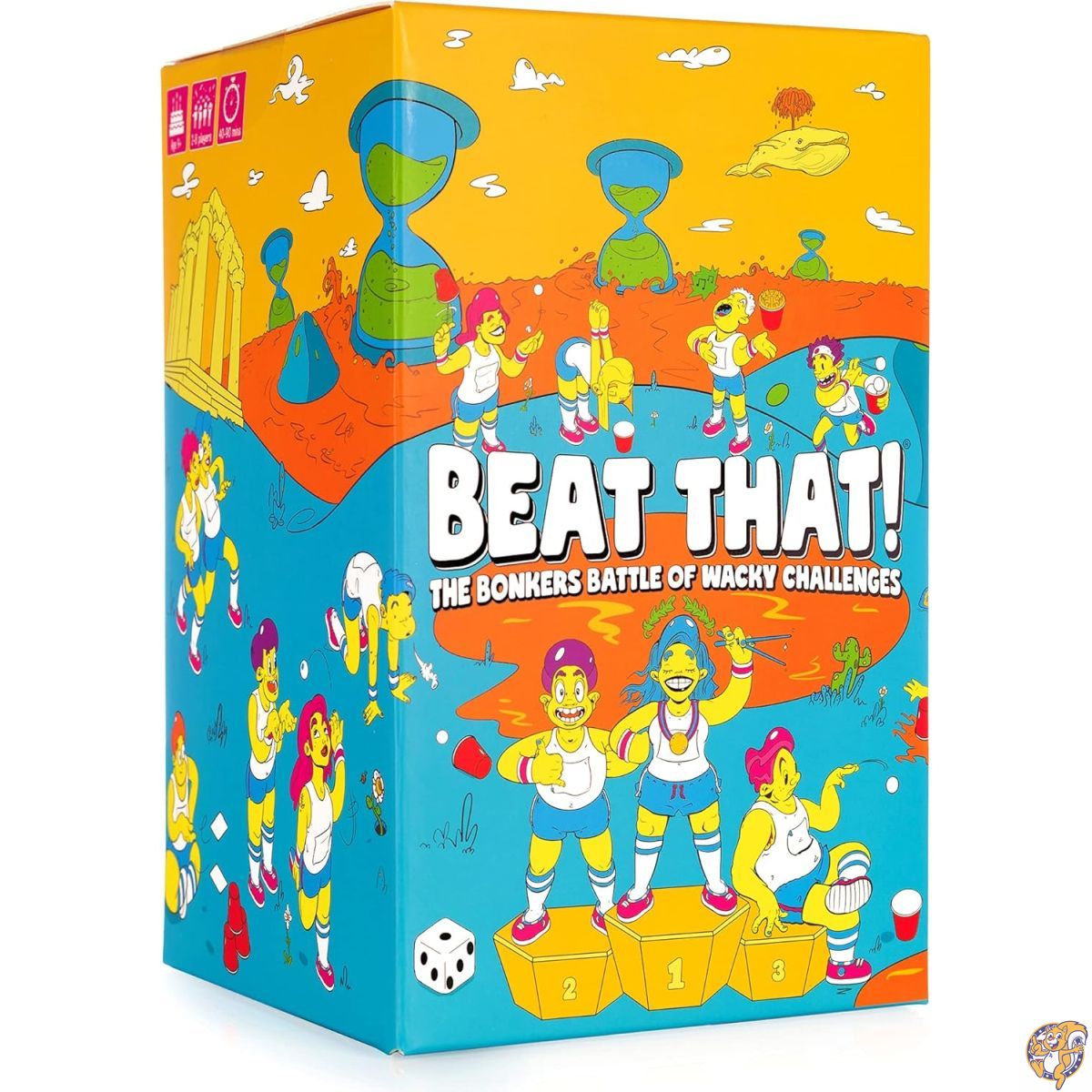 Beat That!(ビート・ザット!) - The Bonkers Battle of Wacky Challenges(ボンカーズ・バトル・オブ・ワッキー・チャレンジ) [子供と大人が遊べるファミリーパーティーゲーム]