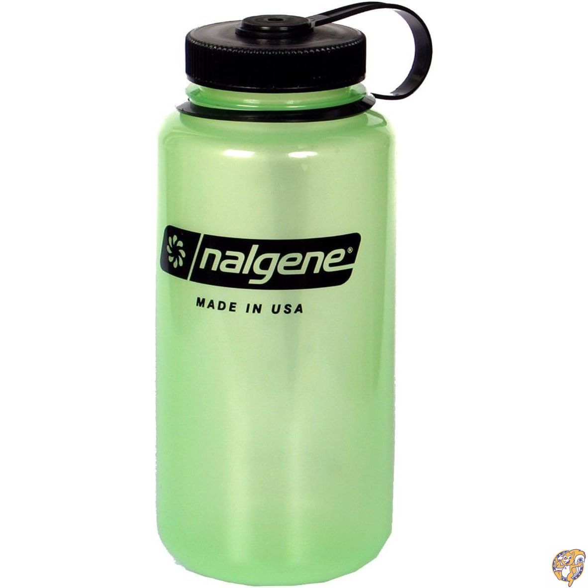 【クーポン配信中】nalgene(ナルゲン) グローボトル 広口1.0L ポリエステル トライタンボトル グリーングロー 91298｜パームスアメリカ