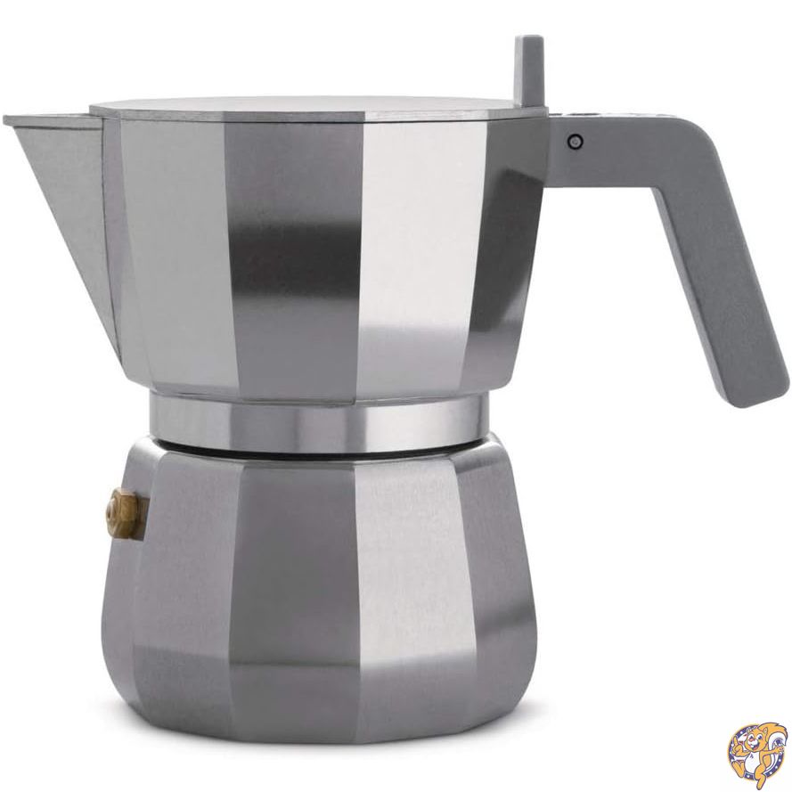 【クーポン配信中】Moka、エスプレッソコーヒーメーカー。3カップ、グレー。