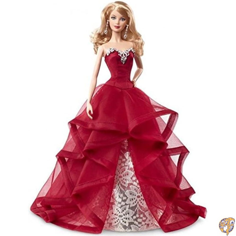 楽天市場】バービーコレクター 2013 ホリデーバービー Pink (X8271