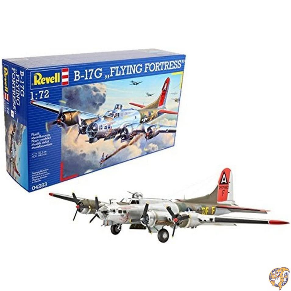 【クーポン配信中】ドイツレベル(Revell) 1/72 B-17G フライングフォートレス R04283 プラモデル