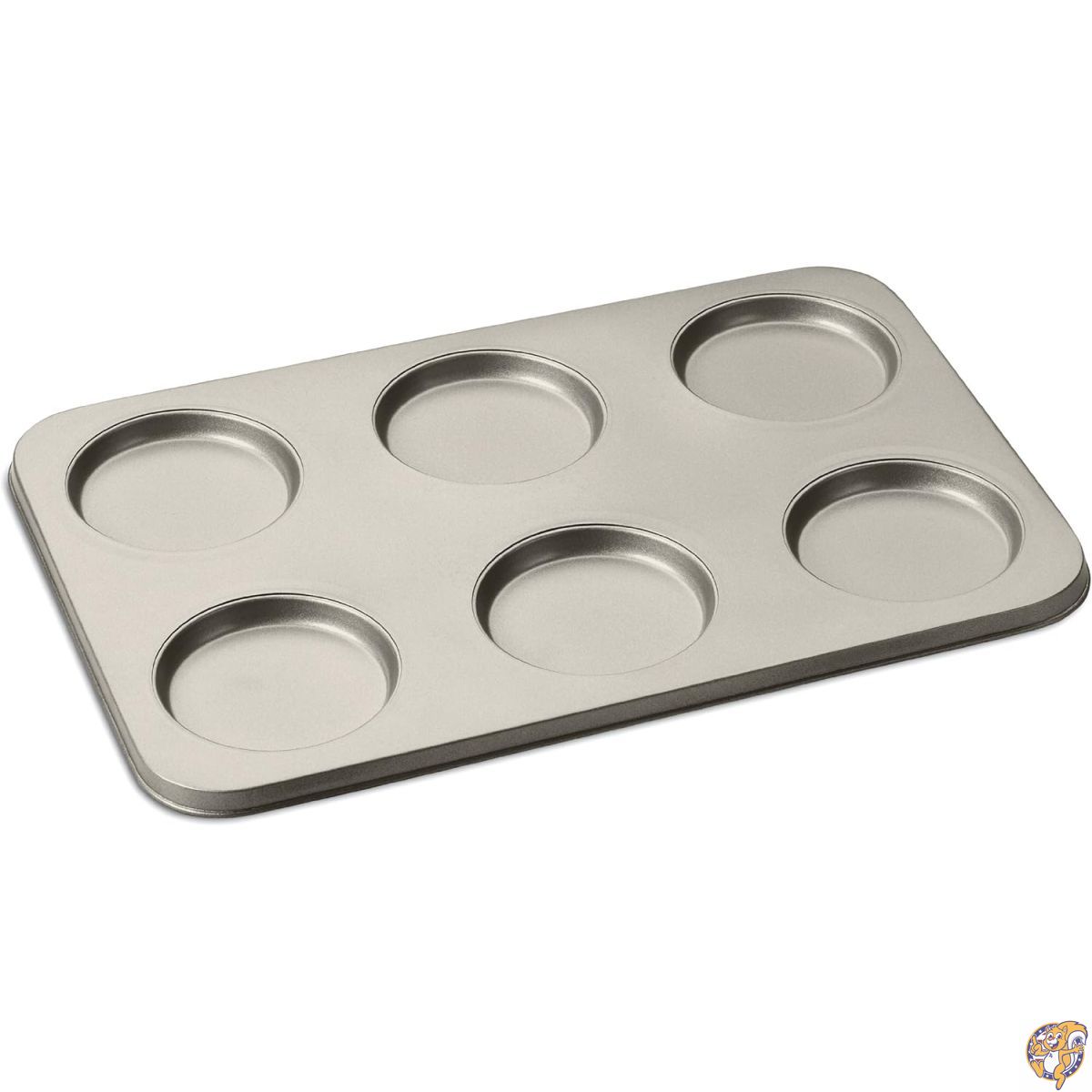 【ポイント2倍!15日】Cuisinart シェフズ クラシック ノンスティック 6カップ マフィントップ、シャンパン