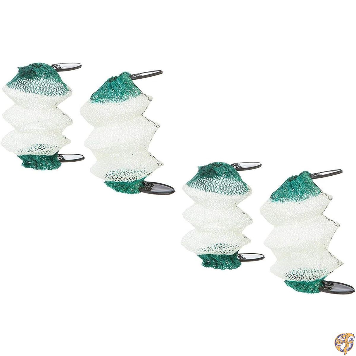 Coleman #95 Insta-Clip Accordion Shape Mantle 2-packs of 2 (4 Total Mantles)