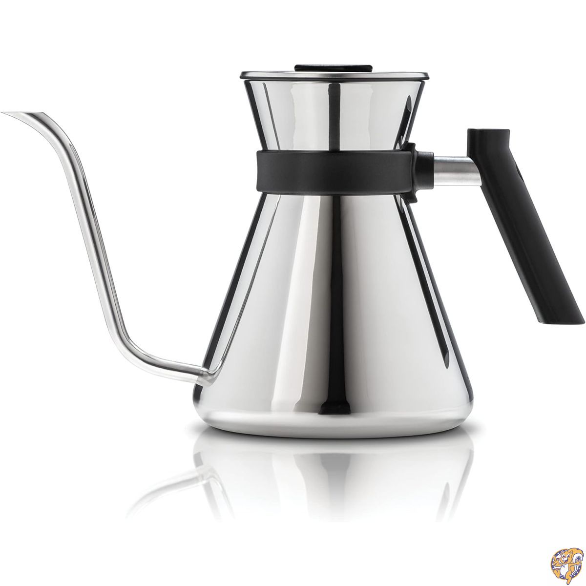 【クーポン配信中】Chemex - ステンレススチール グースネック チェトル 光沢仕上げ