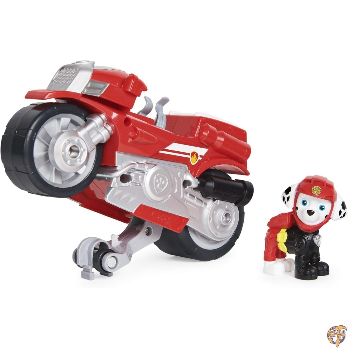 楽天市場】Paw Patrol パウパトロール デラックスプルバックオートバイ