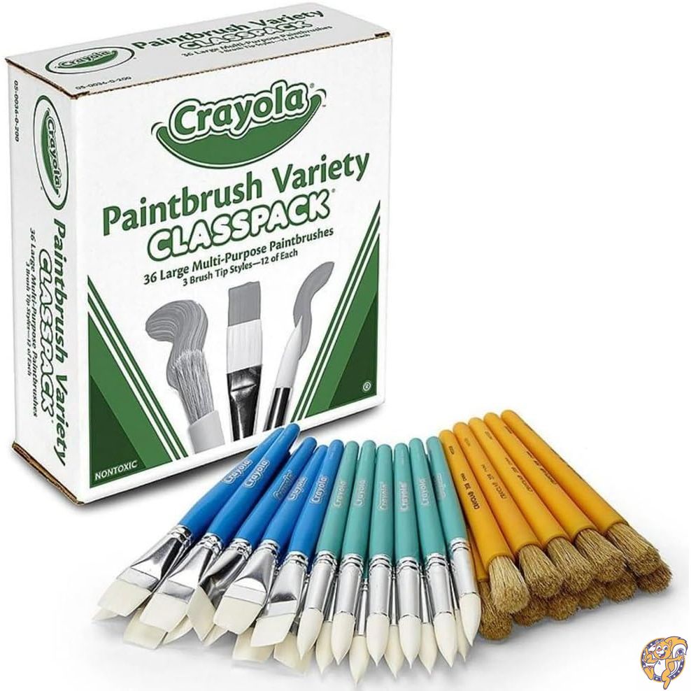 Crayola Paintbrush Variety Classpk