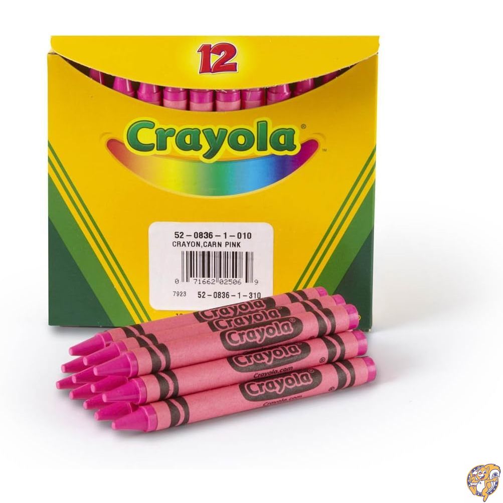 【クーポン配信中】Crayola Regular Single Color Refill Pack - Set of 12 Pink おもちゃ [並行輸入品]
