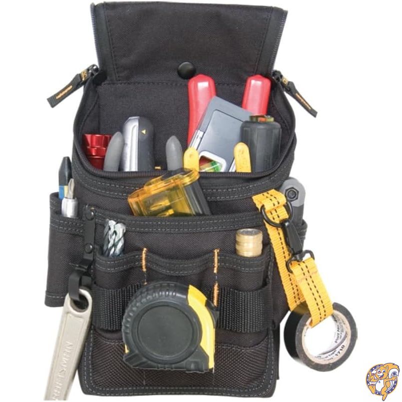 【クーポン配信中】カスタム革細工1524 Ziptopユーティリティポーチ、ミディアム 並行輸入 [並行輸入品]
