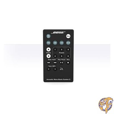 【クーポン配信中】Bose Acoustic Wave Music System IIリモート - ブラック [並行輸入品]｜パームスアメリカ