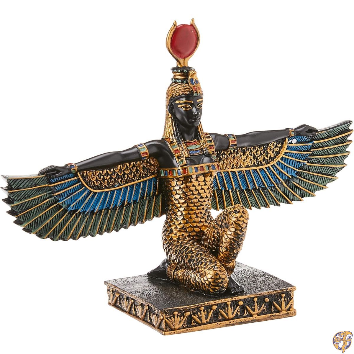 Design Toscano Isis Egyptian Goddess of Beauty Statue, Full Colour