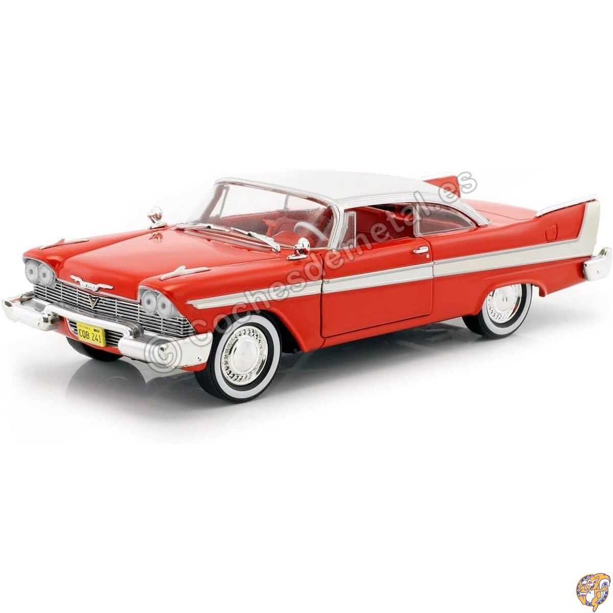 【クーポン配信中】Greenlight 1/24 Christine (1983) - 1958 Plymouth Fury(レアカラー Ver.)