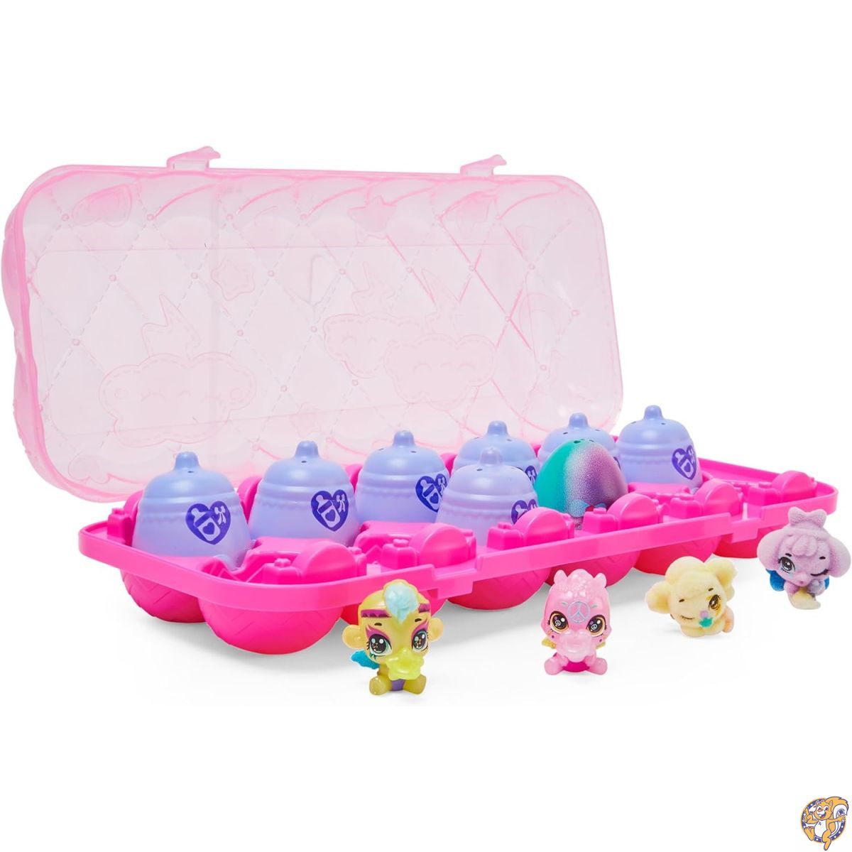 ハッチマルズ CollGGibles シマーベイビーズ 12個入りエッグカートン Hatchimals 海外版 おもちゃ 動物 ペット うまれて! ウーモ ナゾたま