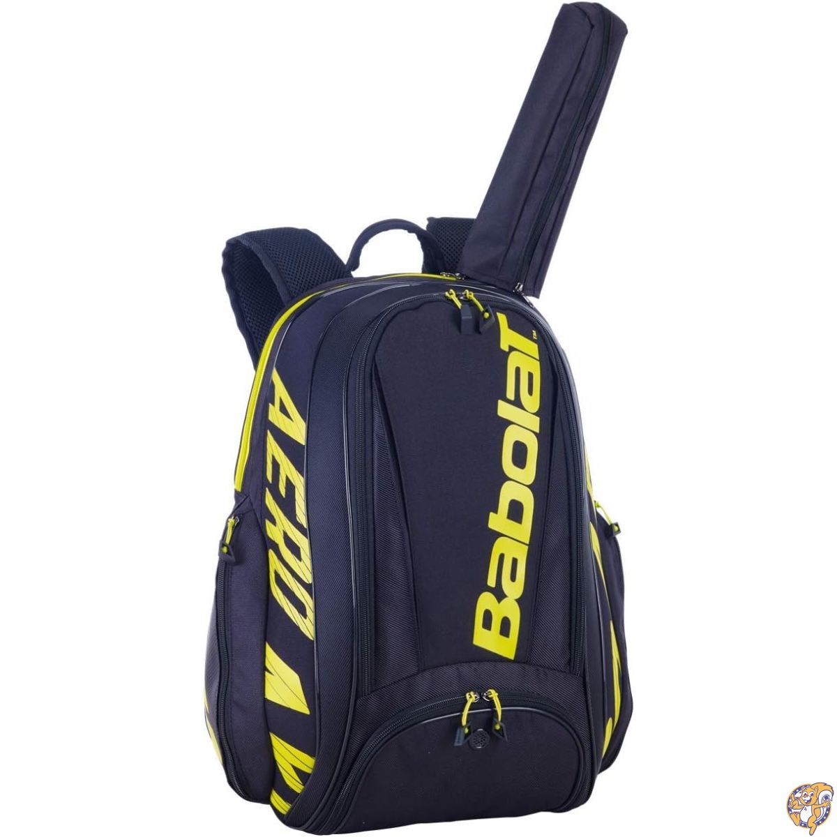[バボラ] テニス 【ラケット収納可】 2021 ピュアアエロ バックパック 753094-142 (2021 Pure Aero Backpack) （イエロー/ブラック）