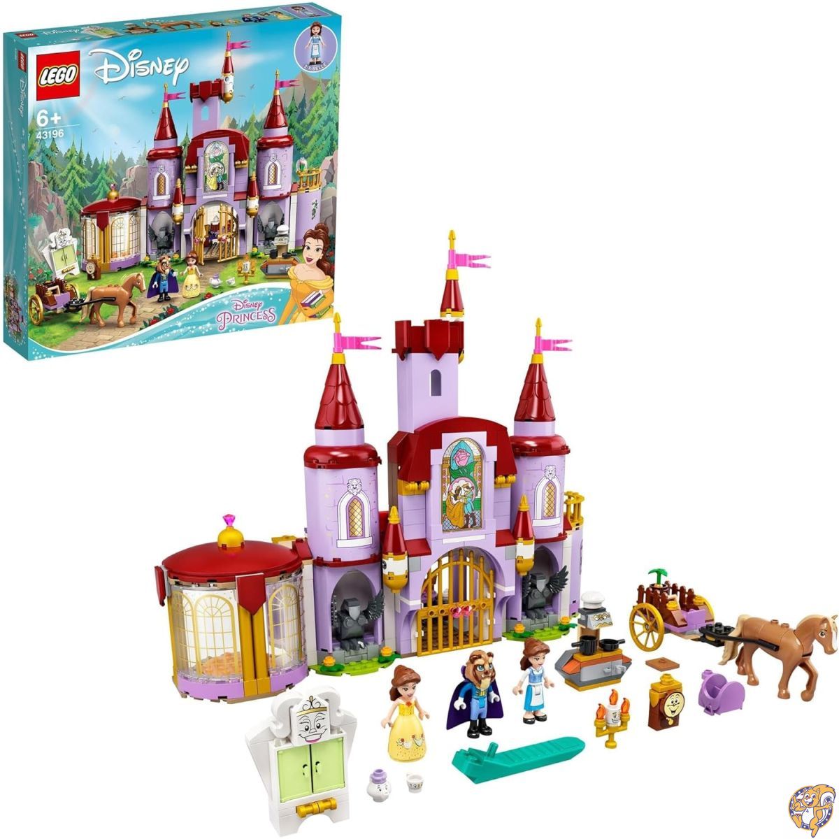 楽天市場】レゴ(LEGO) ディズニープリンセス ベルと野獣のお城