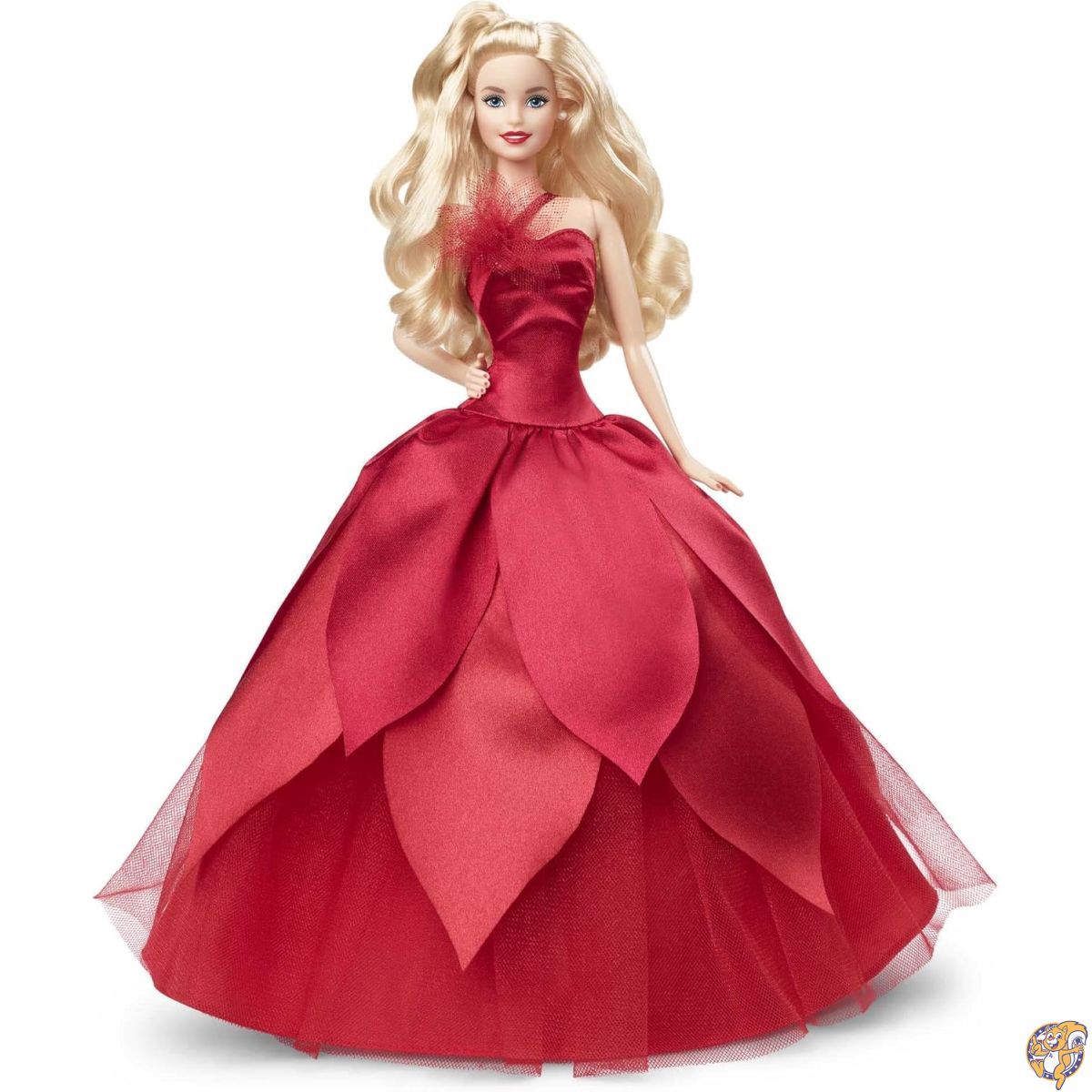 バービー(Barbie) ホリデーバービー【着せ替え人形】【シグネチャー BLACK】 【~】 HBY03 レッド
