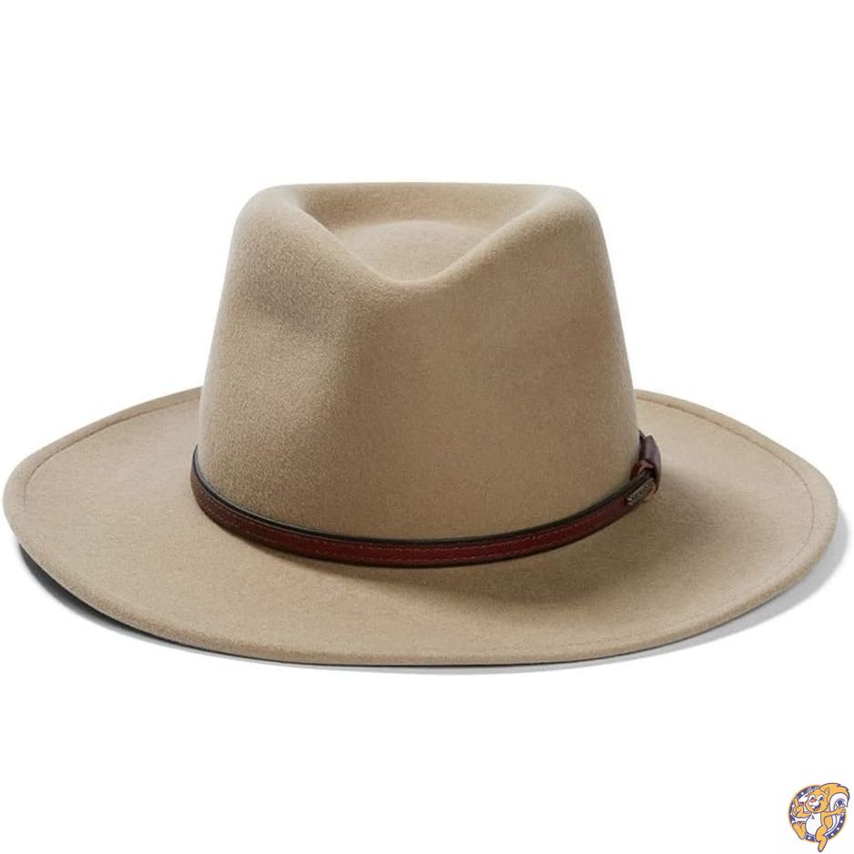 【クーポン配信中】Stetson メンズ ボーズマン アウトドアハット, マッシュルーム, XX-Large