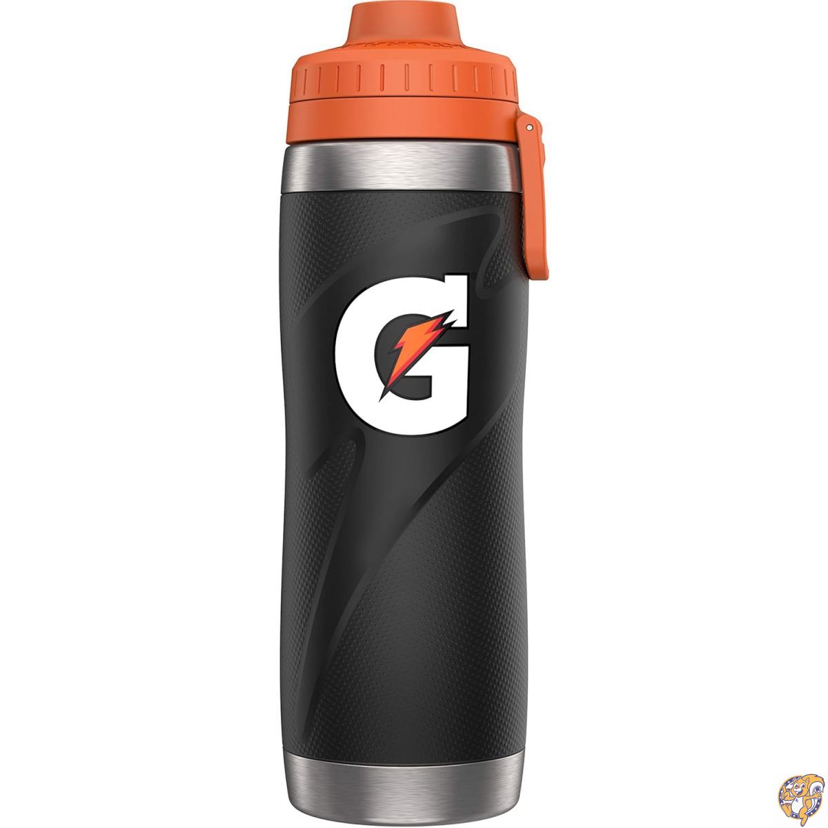 【ポイント2倍!15日】Gatorade 26oz Stainless Steel Bottle Black Gatorade ステンレス スポーツボトル 26oz（約770ml） 二重壁断熱