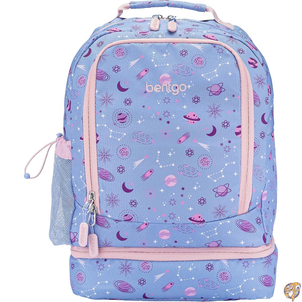 【クーポン配信中】Bentgo Kids 2-in-1 Backpack & Insulated Lunch Bag (Lavender Galaxy) 9,448円