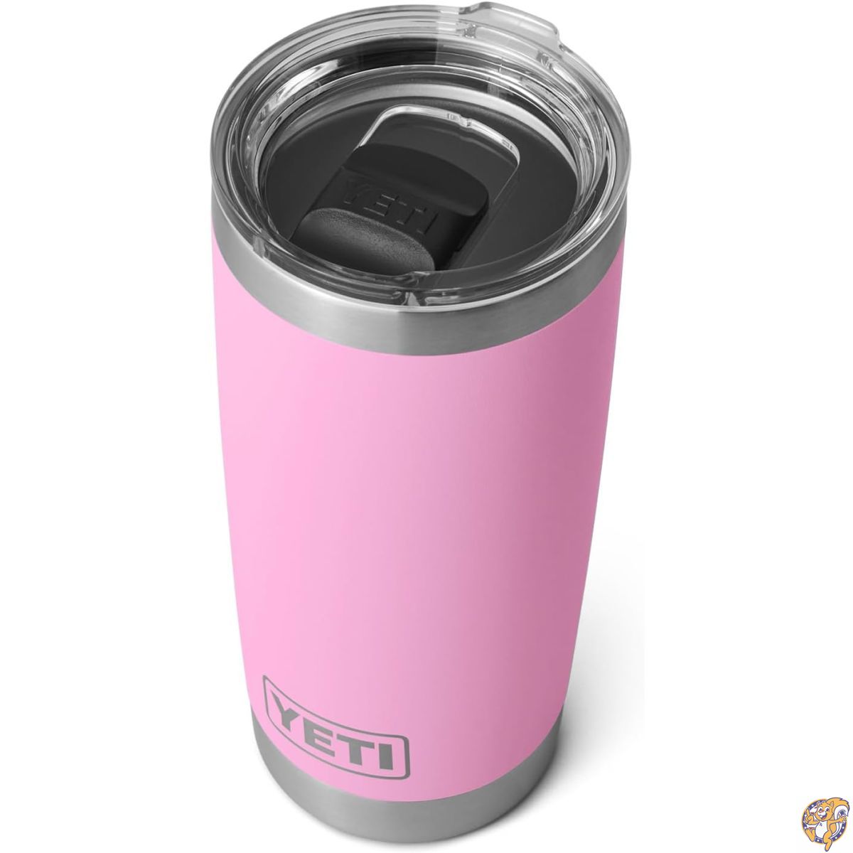 【クーポン配信中】YETI Rambler 20 oz Tumbler, Stainless Steel, Vacuum Insulated with MagSlider Lid, Power Pink