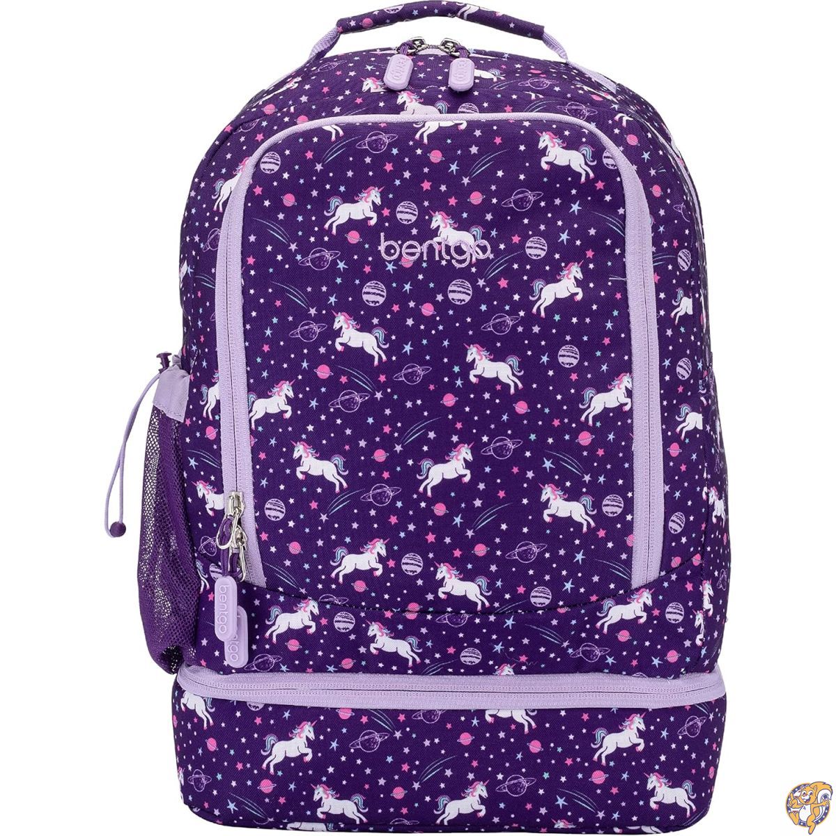 Bentgo Kids 2-in-1 Backpack & Insulated Lunch Bag (Unicorn)