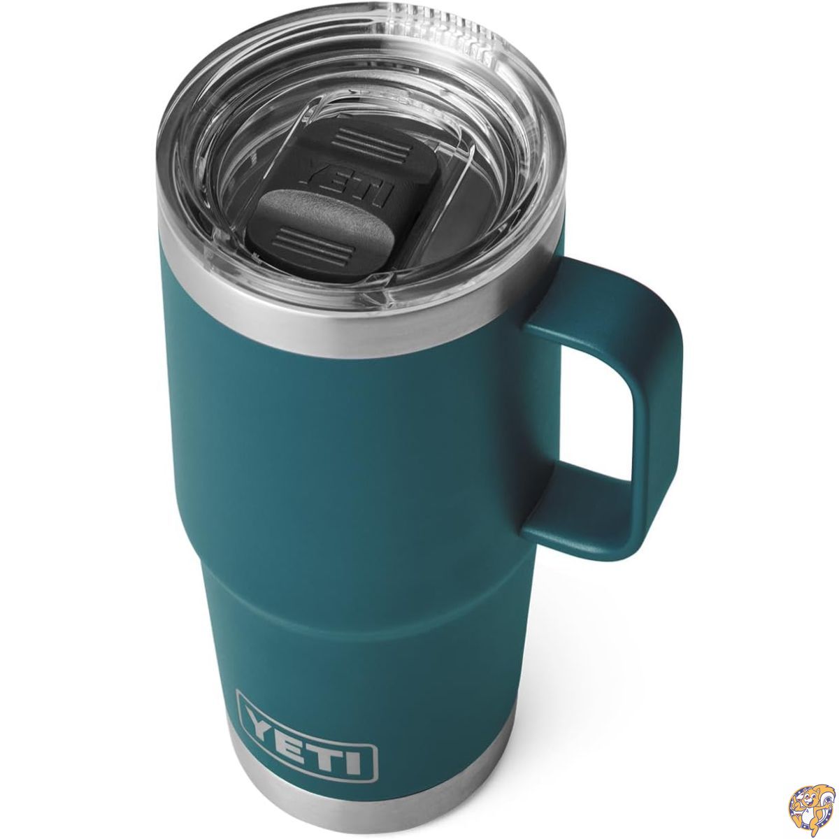 【クーポン配信中】Rambler 20 oz Travel Mug, Stainless Steel, Vacuum Insulated with Stronghold Lid, Agave Teal