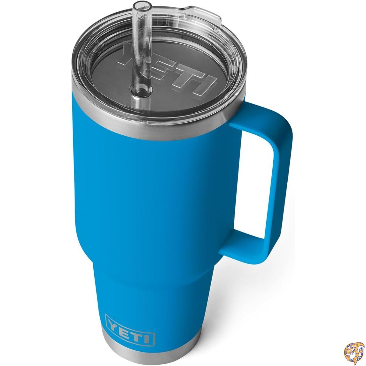 【クーポン配信中】YETI Rambler 42 oz Straw Mug, Vacuum Insulated, Stainless Steel, King Crab