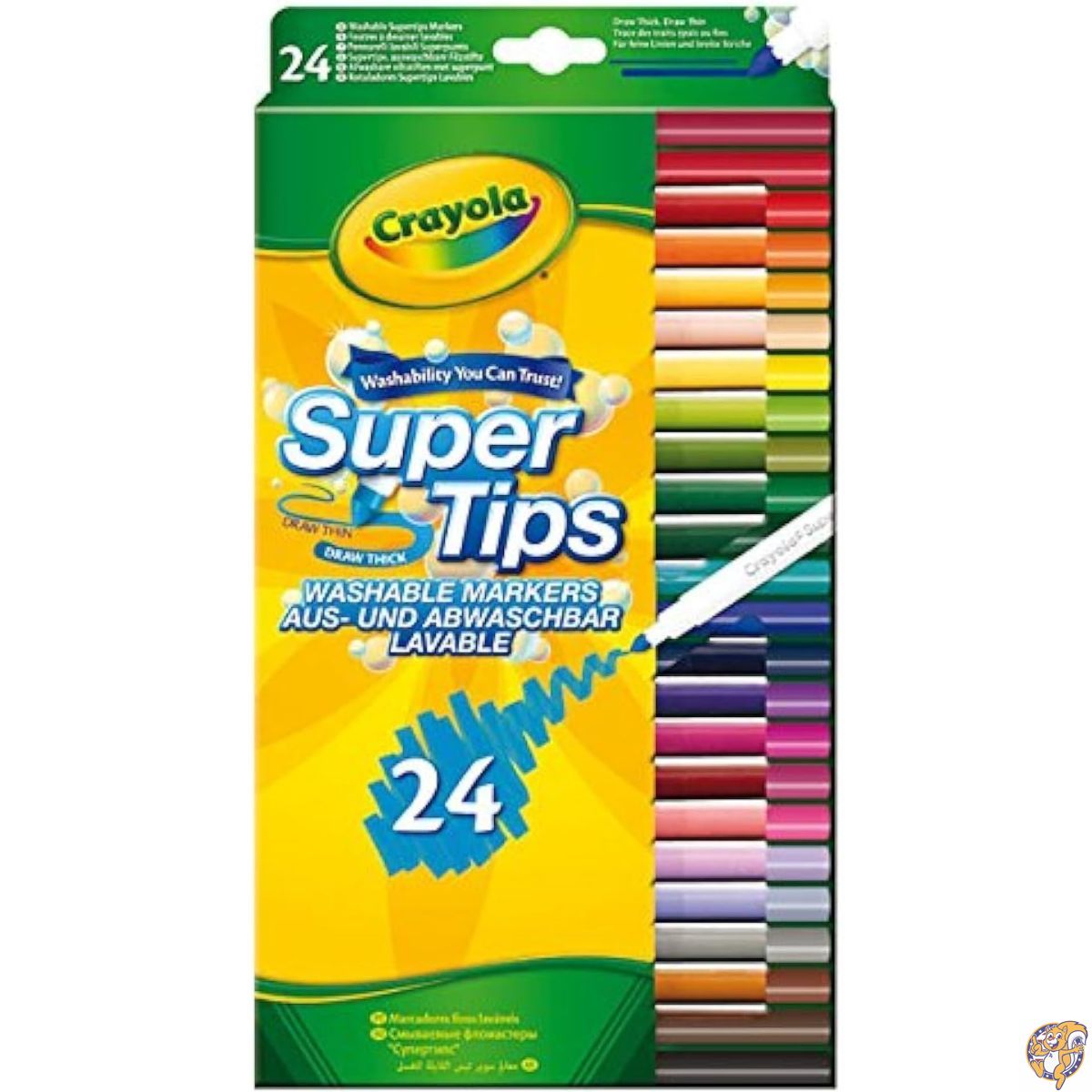 (Super Tips) - Super Tips (24- Piece, Multi-Colour)
