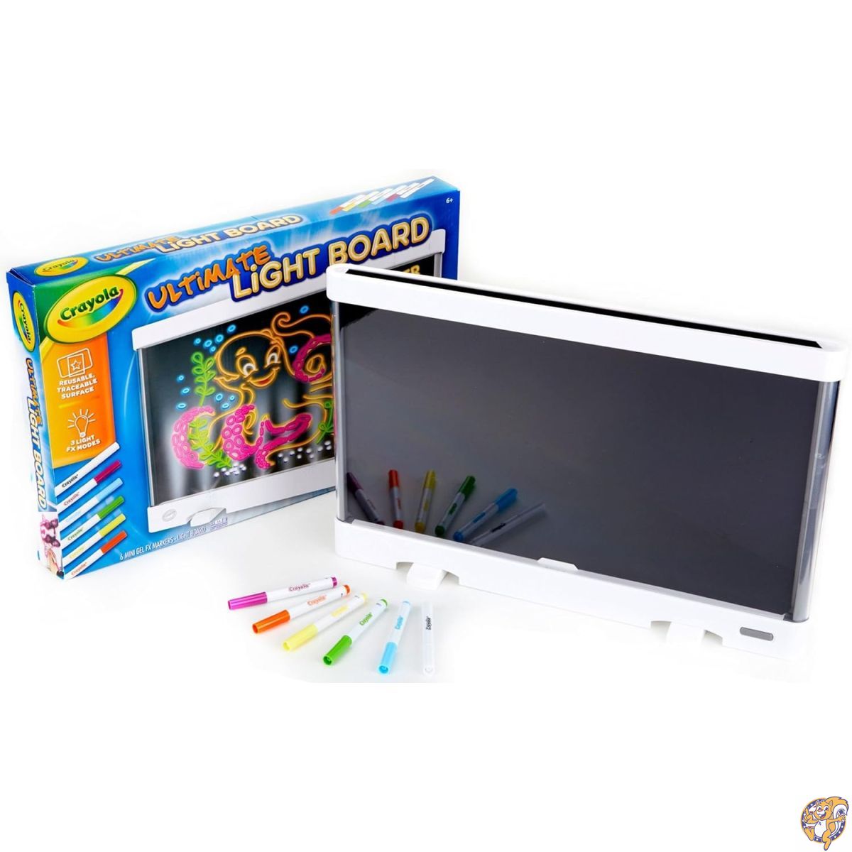 【クーポン配信中】クレヨラ (Crayola) ライトアップ スタンドお絵かきボード プラスチック 光る LEDライト おもちゃ 747245 正規品｜パームスアメリカ