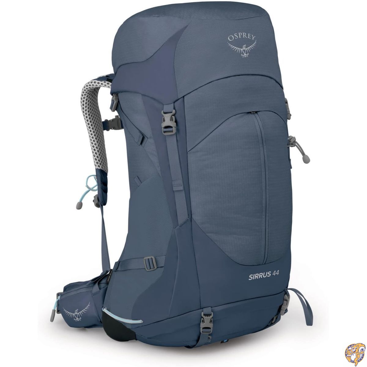 【クーポン配信中】Osprey Sirrus 44 レディース バックパッキング バックパック 落ち着いたスペースブルー｜パームスアメリカ