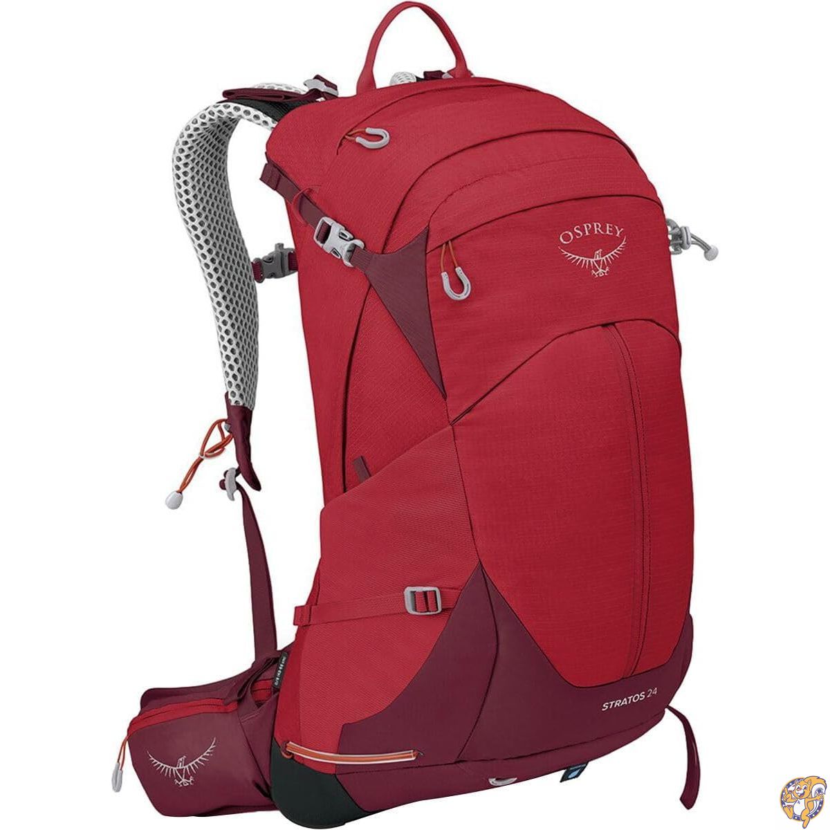 【25日最大4000円クーポン】OSPREY(オスプレー) ストラトス 24 OS50309 ポインセチアレッド ワンサイズ｜パームスアメリカ