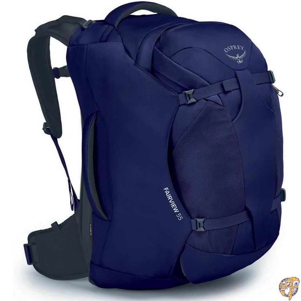 【クーポン配信中】Osprey Fairview 55 レディース トラベルバックパック ウィンターナイトブルー