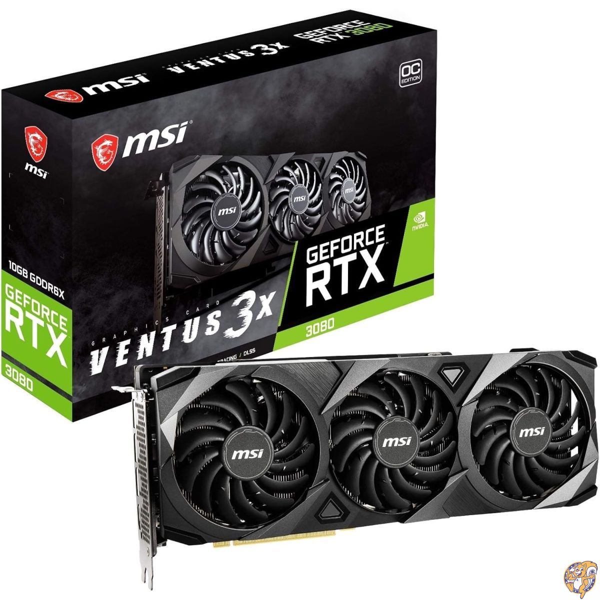 【クーポン配信中】MSI GeForce RTX 3080 VENTUS 3X 10G OC グラフィックスボード VD7358
