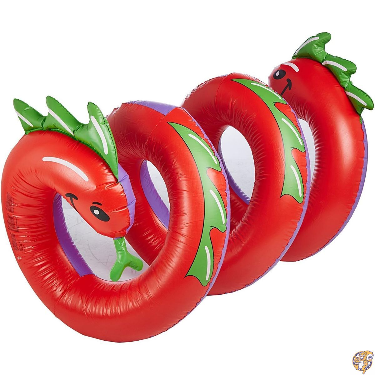 Two Headed Curly Serpent by Swimline [並行輸入品]