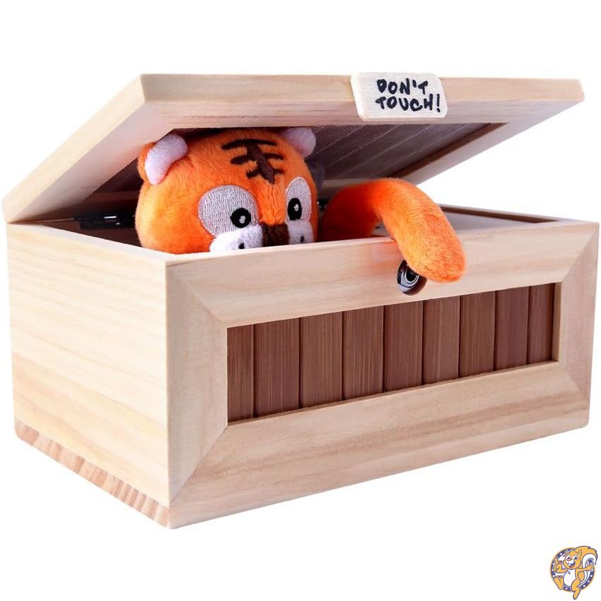 【クーポン配信中】[XINHOME]XINHOME Don't Touch Useless Box Leave Me Alone MachineDecorative&durable endless fun Cute Tiger&Surprises [並行輸入品]