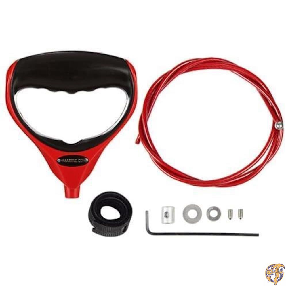 【ポイント2倍!15日】TH Marine/THマリン G-Force Handle/ジーフォースハンドル エレキの紐 レッド 1本入