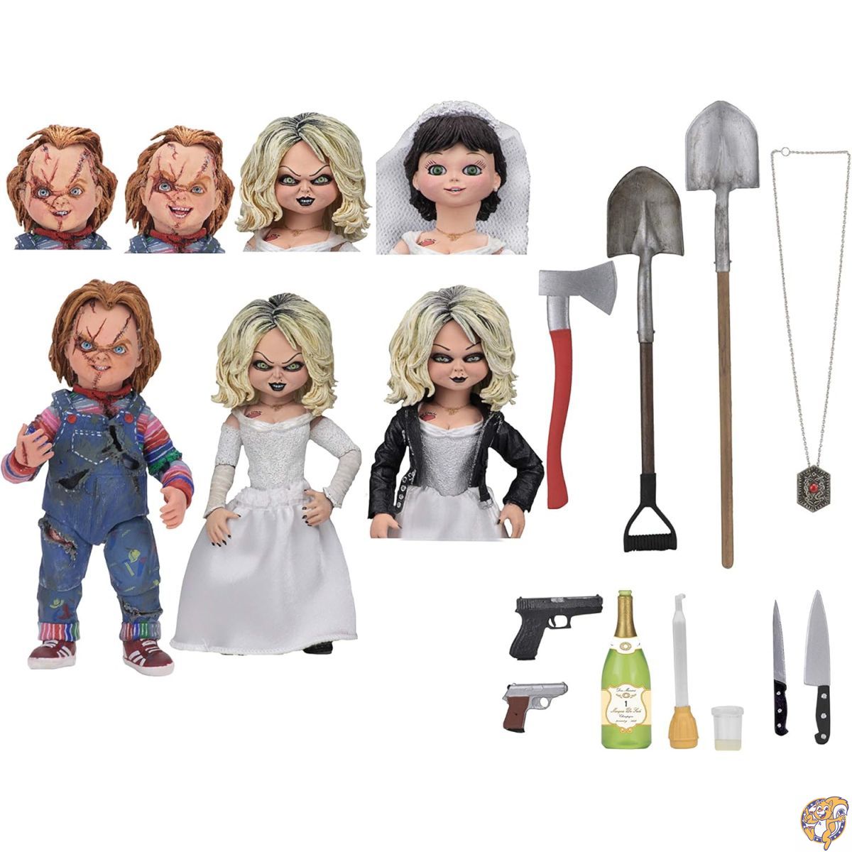 リビングデッドドールズ チャッキーの花嫁 チャッキー&ティファニー セット リビングデッドドールズ チャイルドプレイ チャッキーの花嫁