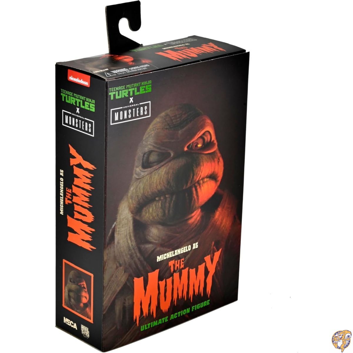 【クーポン配信中】ネカ タートルズ x ユニバーサルモンスターズ ミケランジェロ as マミー フィギュア NECA TMNT