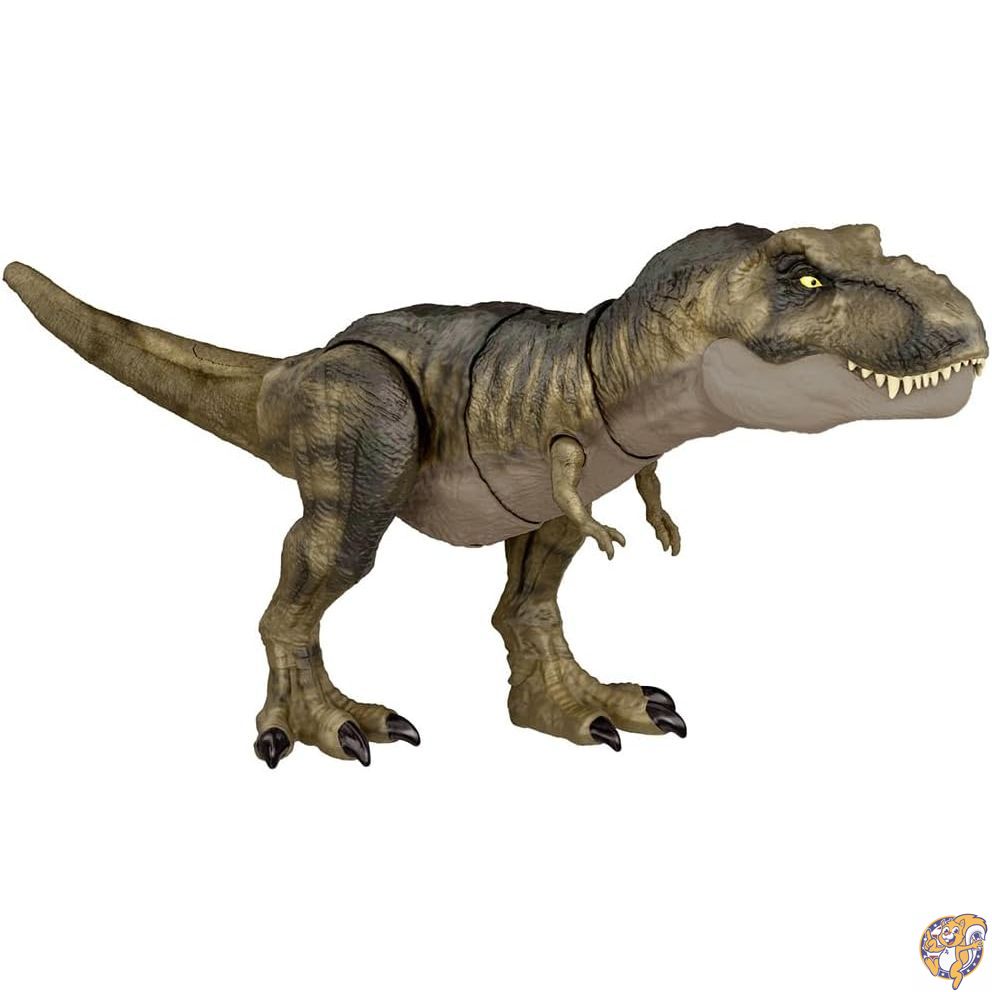 【ポイント2倍!15日】マテル ジュラシックワールド(JURASSIC WORLD) 新たなる支配者 スーパーかみつき! ほえるT-レックス 【全長:約53cm】 【~】【プレゼント】 HDY55