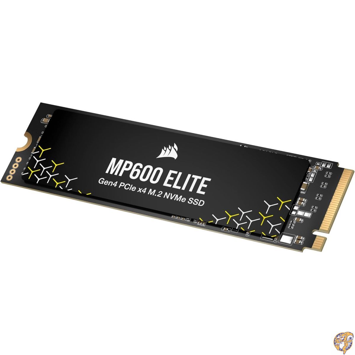 【クーポン配信中】CORSAIR MP600 ELITE 2TB PCIe Gen4 x4 NVMe M.2 SSD 高密度 3D TLC NAND - 2280 ヒートシンクなし PC/ノートパソコン適用 CSSD-F2000GBMP600ENH
