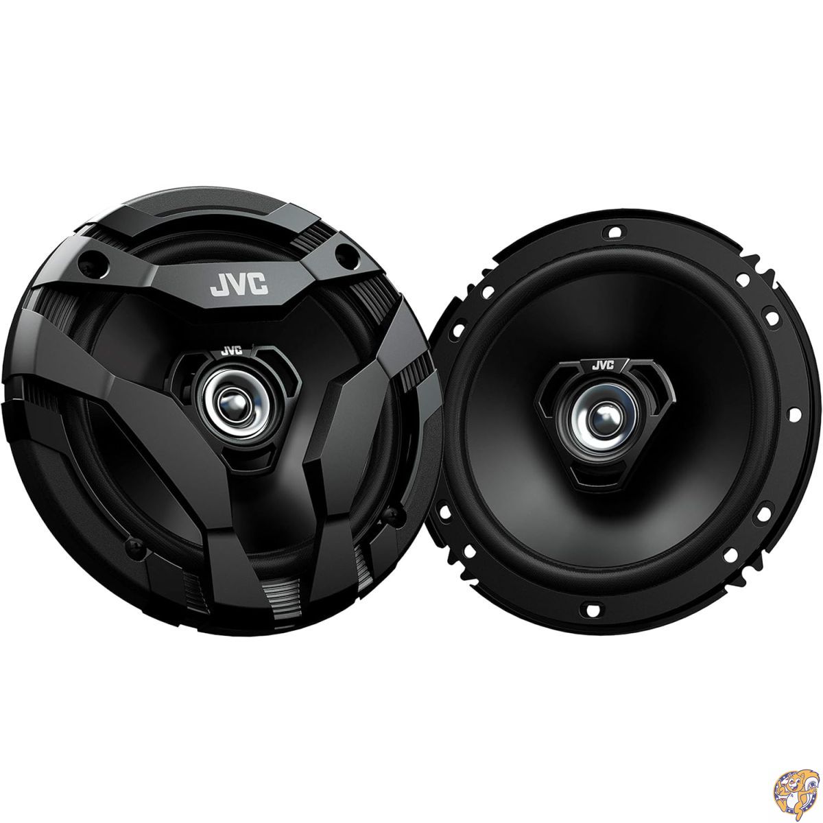 【クーポン配信中】JVC CS-DF620 カースピーカー 300ワット 各150ワット 6.5インチ フルレンジ 2ウェイ ペア販売 ブラック