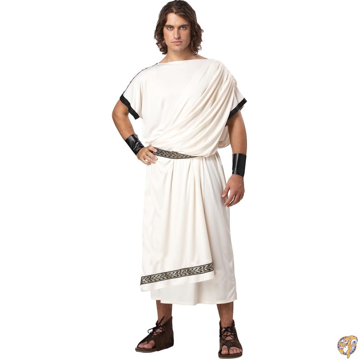 【クーポン配信中】Deluxe Classic Toga (Male) Adult Costume デラックスクラシック利賀（男性）大人用コスチューム♪ハロウィン♪サイズ：Standard One-Size