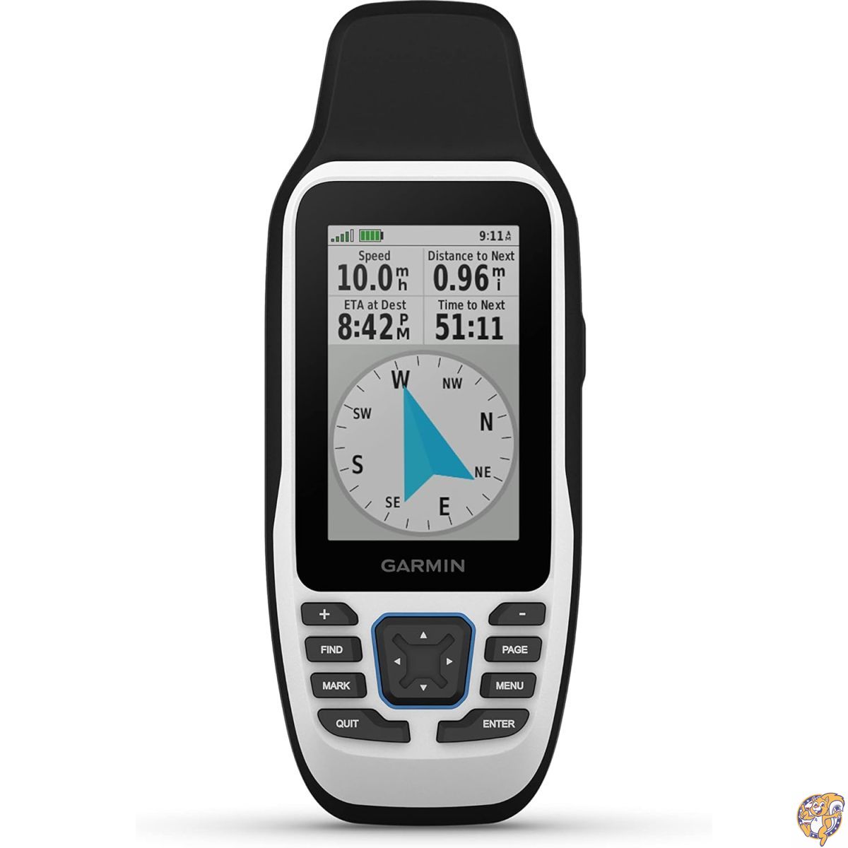 Garmin GPSMAP 79s、船舶用GPSハンドヘルド、ワールドワイドベースマップ、頑丈なデザイン、水中に浮かびます。