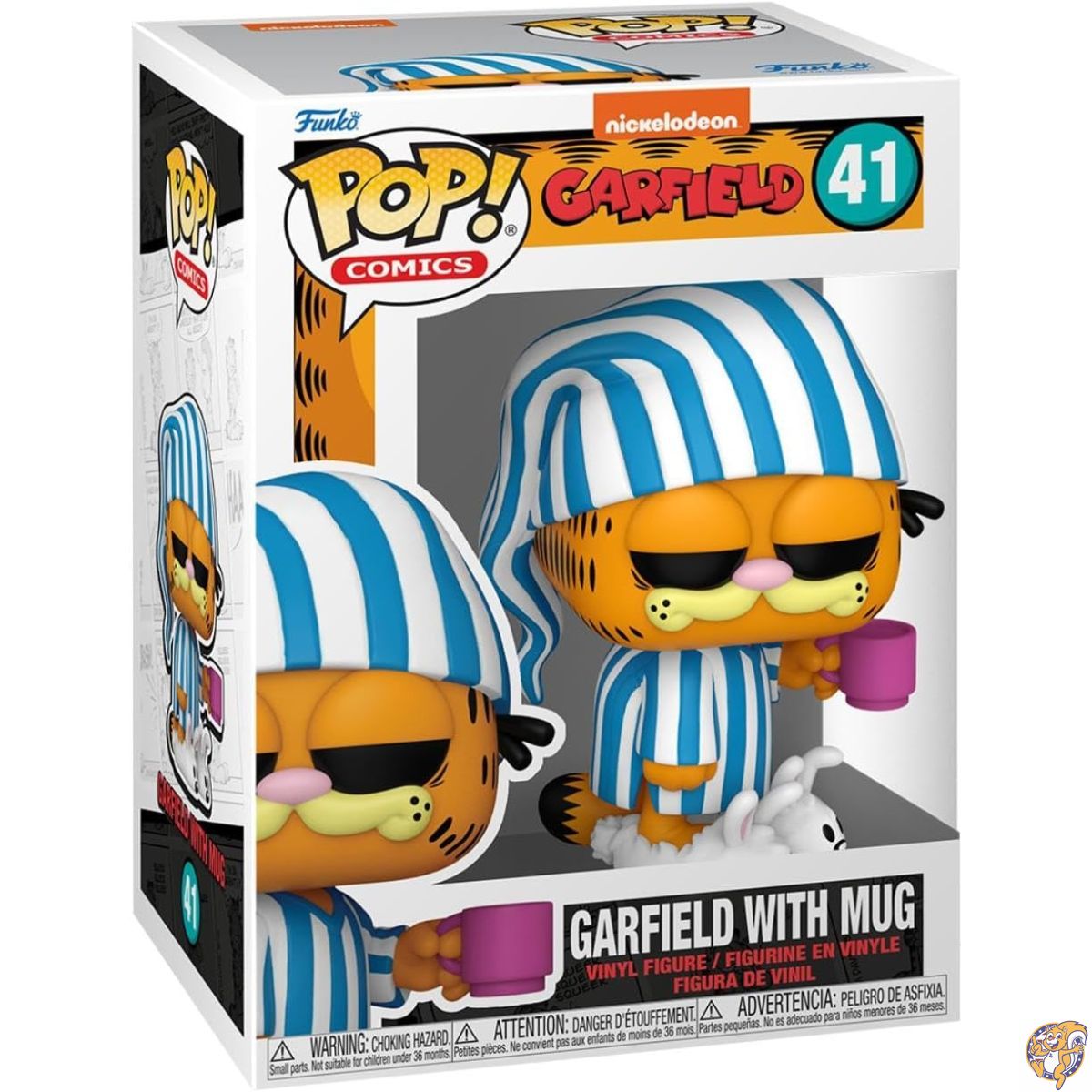 【クーポン配信中】Funko Pop!コミックス:ガーフィールド - ガーフィールド マグ付き｜パームスアメリカ