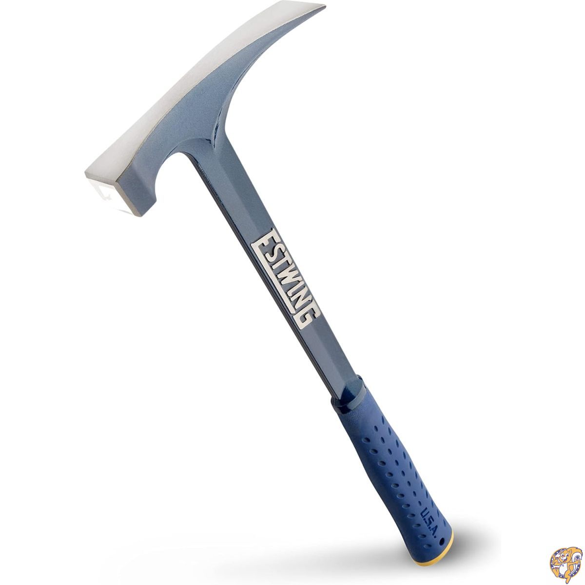 【ポイント2倍!15日】ESTWING Bricklayer's/Mason's Hammer - 22オンス 石工ツール 鍛造スチール構造 衝撃低減グリップ E6-22BLCL